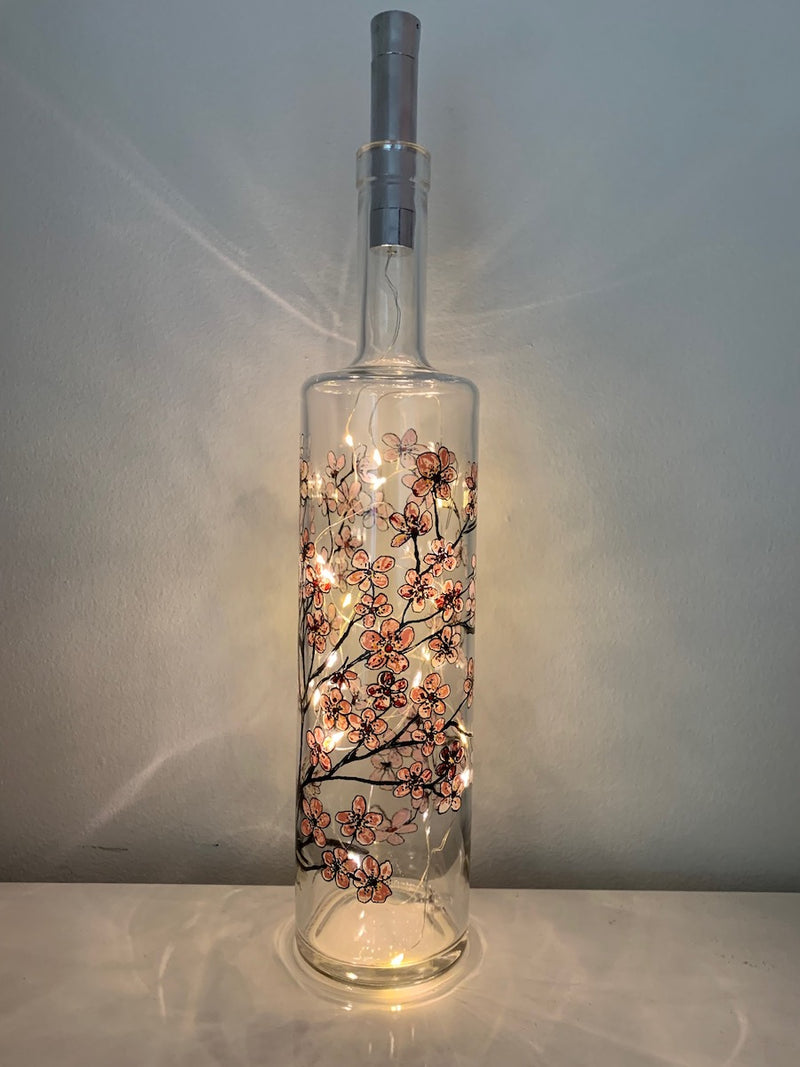 Floral Fairy Light Bottle